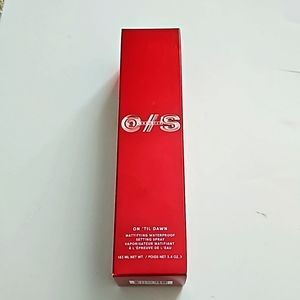 New, On Til Dawn Setting Spray